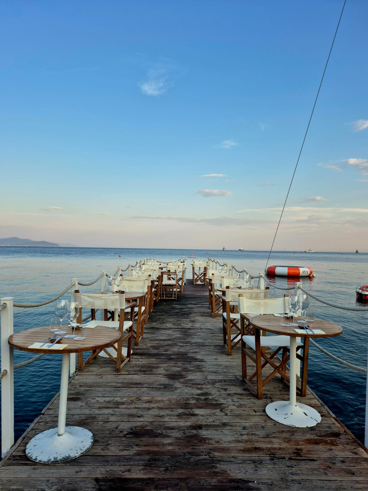 Bagni Sirena Santa Margherita Ligure: il ristorante sul mare con pontile unico