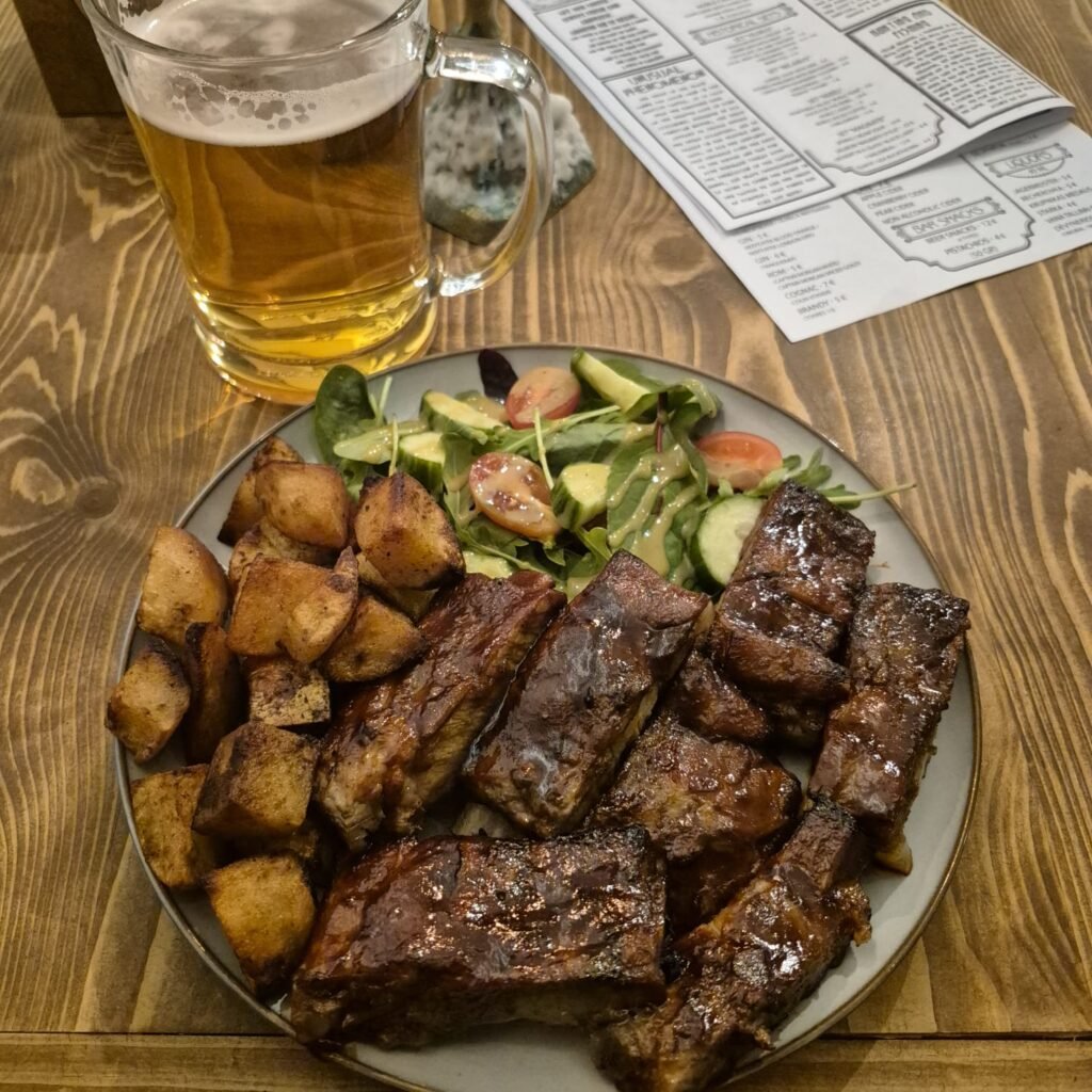 beer braised ribs da Karcma 1863 Vilnius