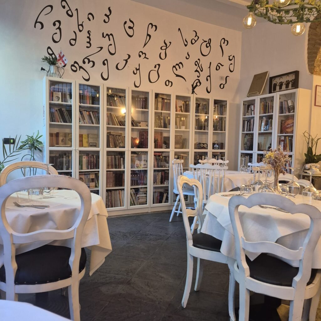 interno del ristorante georgiano Merissi Milano